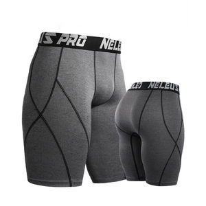 <b>Mens</b> <b>Compression</b> Boxer <b>Shorts</b> Base Layer Briefs Leggings Sport Gym Half Pants Custom Made High Quality <b>Compression</b> <b>Shorts</b> <b>Mens</b> - Product Image 2
