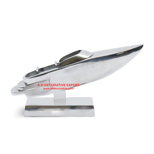 Table Top Mini Téléphone Sculpture En Aluminium pour Salon Maison Décoratif Placage Argent Moderne Salon Sculpture - Product Image 3