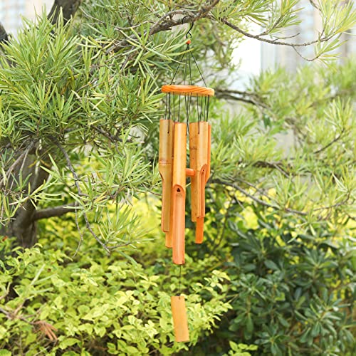 Campanelli eolici in bambù con guscio di noce di cocco Campanelli eolici in bambù da esterno per cortile e giardino di casa acquista in modo economico - spedizione gratuita, recensioni reali con