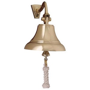 Beautiful Luxury Modern New Arrival Hot Selling 2025 <b>Small</b> Medium Large Brass Nautical Ships <b>Bell</b> Nautical Ships <b>Bell</b> - Product Image 1