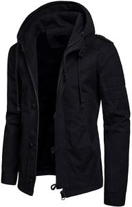 เสื้อฮู้ดดี้ผู้ชายคุณภาพสูง พิมพ์ลายดิจิตอลตามสั่ง ซิปแบบรูด มีกระเป๋า ผ้าโพลีเอสเตอร์ 100% ย้อมสีพื้น ทรงปกติ สำหรับฤดูหนาว ขายส่ง - Product Image 2