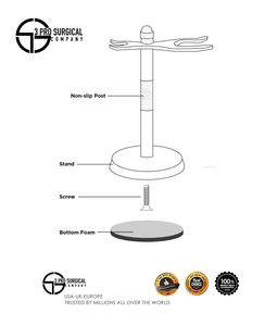 Soporte de afeitado negro mate para maquinillas de afeitar Producto de calidad premium - Product Image 4