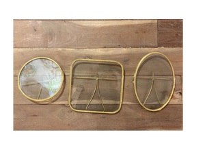 <b>Square</b> Vintage Mirror <b>Frame</b> Makeup Metal Mirror <b>Frame</b> for Home Hotel Living Room Decor - Product Image 6