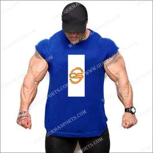 Camiseta sin mangas de gimnasio transpirable de talla grande, ropa de entrenamiento informal cómoda para entrenamiento de levantamiento de pesas, chaleco de tirantes de punto - Product Image 4
