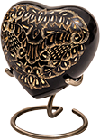 Best Selling High Quality Metallic Heart Shaped <b>Small</b> Keepsakes Cremation <b>Urns</b> <b>For</b> <b>Human</b> <b>Ashes</b>/Funeral Supplies - Product Image 6