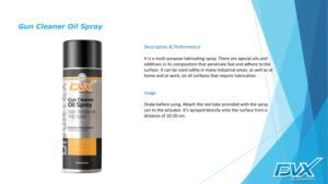 DVX Gun <b>Cleaner</b> Oil <b>Spray</b> 220 ml - Product Image 2