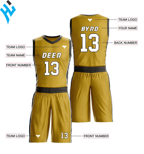 2025 Nueva camiseta de baloncesto y pantalones cortos de baloncesto personalizados para hombres, uniforme de baloncesto Reversible sublimado - Product Image 2