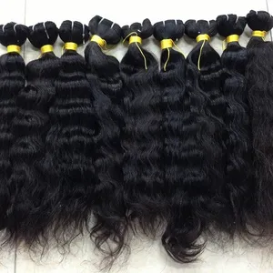 Atacado bom preço top vendendo cabelo produtos cabelo cabelo humano virgem feito no Vietnã-glueless