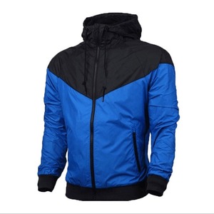 Wholesale 2021 Customized Men's Windbreaker Jackets New Plus Size Waterproof Reversible Zipper Hooded Casual Winter Coat <b>Stand</b> - Product Image 3