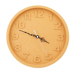 Đồng Hồ Treo Tường 3d Nút Chai Đúc Mát Mẻ Đồng Hồ Treo Tường Bằng Gỗ Tùy Chỉnh Bán Sỉ Đồng Hồ Treo Tường Trang Trí Nhà Sáng Tạo - Product Image 1