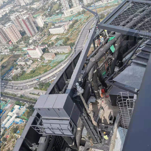 Devit treo nền tảng vĩnh viễn treo nền tảng với đường sắt davit Hệ thống mặt tiền làm sạch hệ thống Gondola <span class=keywords><strong>bmu</strong></span> - Product Image 3