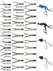 UAMED LTD-Instrumento de laparoscopia reutilizable, juego de fórceps de laparoscopia quirúrgica, herramientas laparoscópicas para cirugía abdominal, 8 piezas - Product Image 4