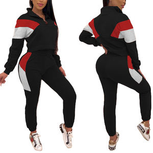 Conjuntos deportivos de deporte de secado rápido de 100% algodón para mujer al por mayor - Product Image 5