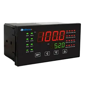 MPD580:0.2%7 Segment LED 32 Channel Universal Digital Analog 4-20ma+Thermocouple+PT100 Temperature Indicator with Ethernet/Relay