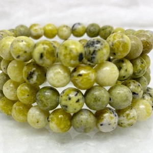 Bracelet Serpentine en cristal, de perles rondes - Product Image 1
