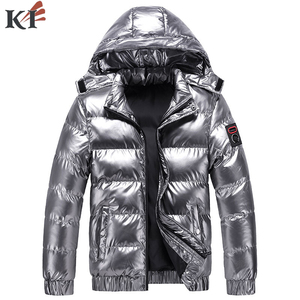 Chaqueta de Invierno para Hombre KEVEN IMPEX, 100% Tela de Seda Peinada, Resistente al Viento, Transpirable, Reversible, Ecológica, Casual, con Cuello Alto - Product Image 2