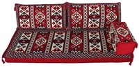 Siège de sol arabe en vogue, 190x70cm, ensemble de 4 pièces, canapés