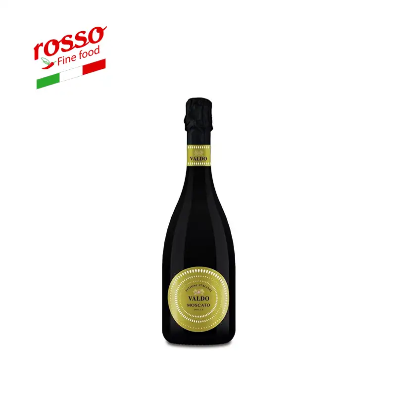 תוצרת איטליה 0.75 L Valdo Spumante Moscato נוצץ ונטו נוצץ יין בועות וינו איטלקי באיכות גבוהה במיוחד יבש