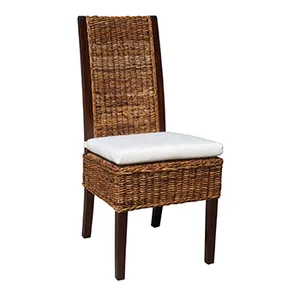 High quality Cheap Wicker Rattan Dining Chair Malaga Pers Dining Chair With simple elegant modern design from Cirebon West Java