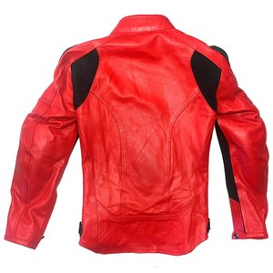 Veste en cuir de moto pour hommes, prix réglable, - Product Image 4