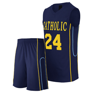 Conjuntos de uniforme de baloncesto para hombre, ropa deportiva sublimada, uniformes de equipo de baloncesto personalizados, gran oferta, venta al por mayor - Product Image 2