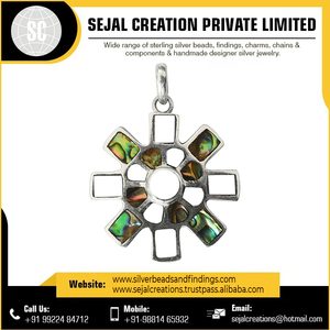Venta al por Mayor de los Mejores Colgantes de Plata de Ley 925 Estilo Hip Hop con Piedras Preciosas, Patrones de Corazón y Cruz con Diamantes - Product Image 6