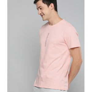 เสื้อยืดคอกลมผู้ชายแบบเรียบง่าย พิมพ์ลายตามสั่ง ขนาดใหญ่พิเศษ ผลิตตามแบบ OEM  แบรนด์ของคุณเองได้ ผ้าฝ้าย 100% - Product Image 2
