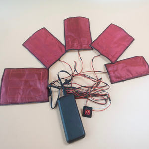 OEM ODM Washable Fast Heating <b>Electric</b> Carbon Fiber Heating <b>Pad</b> with Type-C Connect for Heated Apparel - Product Image 6