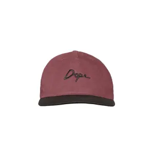 hip hop cap mens 6 panel two tone embroidery logo customize snapback hats ganymede international made in pakistan