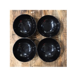 Bol à salade en corne avec ensemble de serveurs Bol en corne de buffle solide avec cuillère pour salades de fruits Bol à utiliser avec vente - Product Image 6