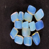 Alta calidad a granel pulido Opalite piedras caídas ágata cristal piedra preciosa Feng Shui Chakra Hada péndulo patrón bola precio bajo