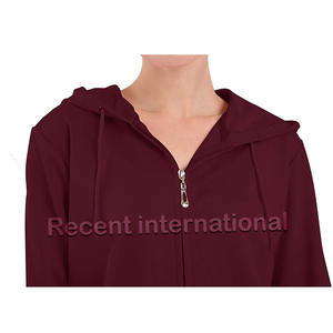 Femmes Hiver Maigre Solide À Capuche Survêtement Sportswear Joggers Survêtements Personnalisable Logo Personnalisé Pas Cher En Gros - Product Image 2