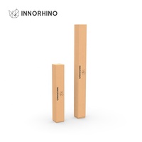Boîtes d'expédition en carton ondulé télescopiques personnalisables INNORHINO, laminage brillant, gaufrage, carton réutilisable et efficace