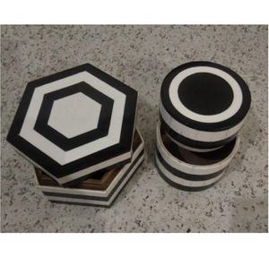 White Round Jar <b>Box</b> and Storage <b>Box</b> White Round and Home Storage & Organization Containers Kitchen Storage Round <b>Box</b> - Product Image 4