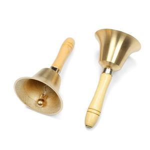 Timón atemporal Campana de latón hecha a mano Elegante resonancia antigua para hogares Templos y espacios ceremoniales - Product Image 4