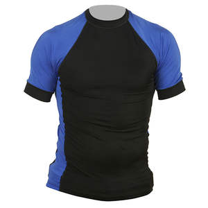 High Quality Unisex Half Sleeves OEM Custom Swimming Rash Guard 100% Nylon Adults <b>Prime</b> Craft Enterprises - Product Image 1