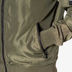 2023 Custom Satin Lightweight Waterproof Winter Cotton Breathable Classic <b>Baseball</b> <b>Bomber</b> <b>Jacket</b> for Men Slim Fit Plus Size - Product Image 3