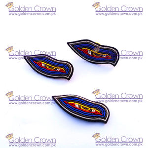 Broche de broderie en fil de lingot avec badges brodés à la main - Product Image 4