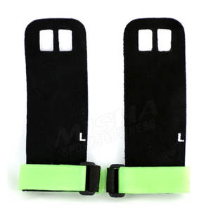 Empuñaduras de mano para ejercicio de gimnasio, levantamiento de pesas, con logotipo personalizado - Product Image 1