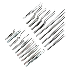 Surgical Forceps Tweezers <b>Pliers</b> Stainless Steel Premium Instruments <b>Set</b> of 20 CE Approved - Product Image 1