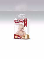 Prix bas, haute qualité, couches pour bébé jetables en coton écologique BONERO, imprimées, super absorbantes, certifiées ISO, taille mini, vertes