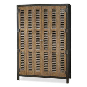 Gabinete de sala de estar de madera y hierro moderno personalizado, muebles de oficina en casa de nuevo diseño - Product Image 1