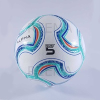 Balón de Fútbol Ligero Personalizado, Tamaños 5/4, Texturizado Sintético, TPU PU, Termosellado, Oficial para Partidos, Todo Clima, Alta Calidad