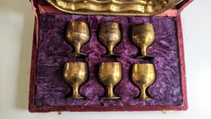 Suministros para iglesia, suministros de Iglesia, de latón, estilo VINTAGE, con bolsa de terciopelo - Product Image 2