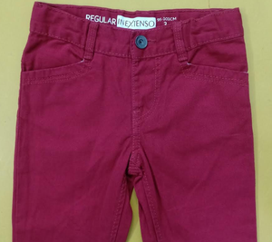 Pantalones Casuales de Algodón Chino para Adolescentes, Marca Original Overrun Apparel, Color Sólido, con Bolsillos, Lote de Stock de Bangladesh - Product Image 1