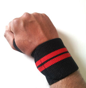 Muñequeras de alta resistencia con logotipo personalizado, correas de elevación, soporte de mano y muñeca de algodón para gimnasio, Fitness, levantamiento de pesas - Product Image 2