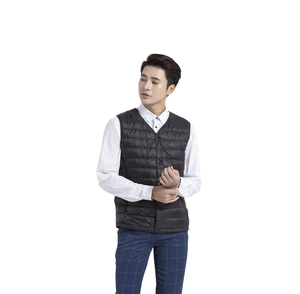 Chaleco sin mangas con cuello de pico profundo para hombre, material de plumón de pato, ligero, precio más barato, novedad de 90/10 - Product Image 3