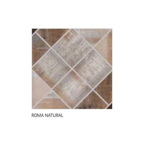 Carreaux de sol en porcelaine résistants aux acides à texture de pierre brune 40x40cm - Product Image 1