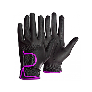 Gants d'hiver en cuir équestre de qualité supérieure en microtissu de haute qualité Gants de sport de sécurité de course personnalisés OEM - Product Image 6
