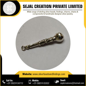 Colgante con patrón de corazón de joyería tribal de Plata de Ley 925 con piedra principal de cuarzo directo del fabricante, regalo perfecto - Product Image 2